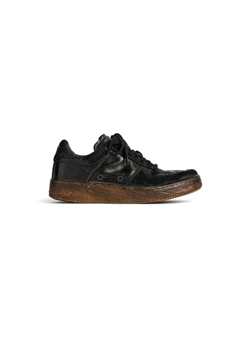 PIPG丨Unisex Black Horsehide Sneakers - PSYLOS 1, PIPG丨Unisex Black Horsehide Sneakers, Skate Shoes, PIPG, PSYLOS 1